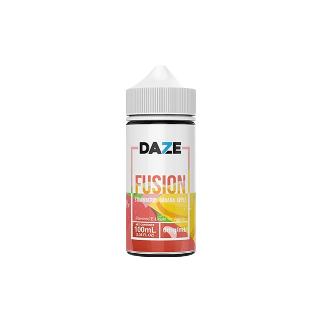 7 Daze Fusion 100ml Strawberry Banana Apple - Dâu Chuối Táo